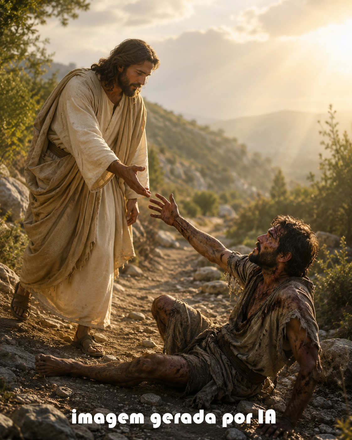 Jesus salvando